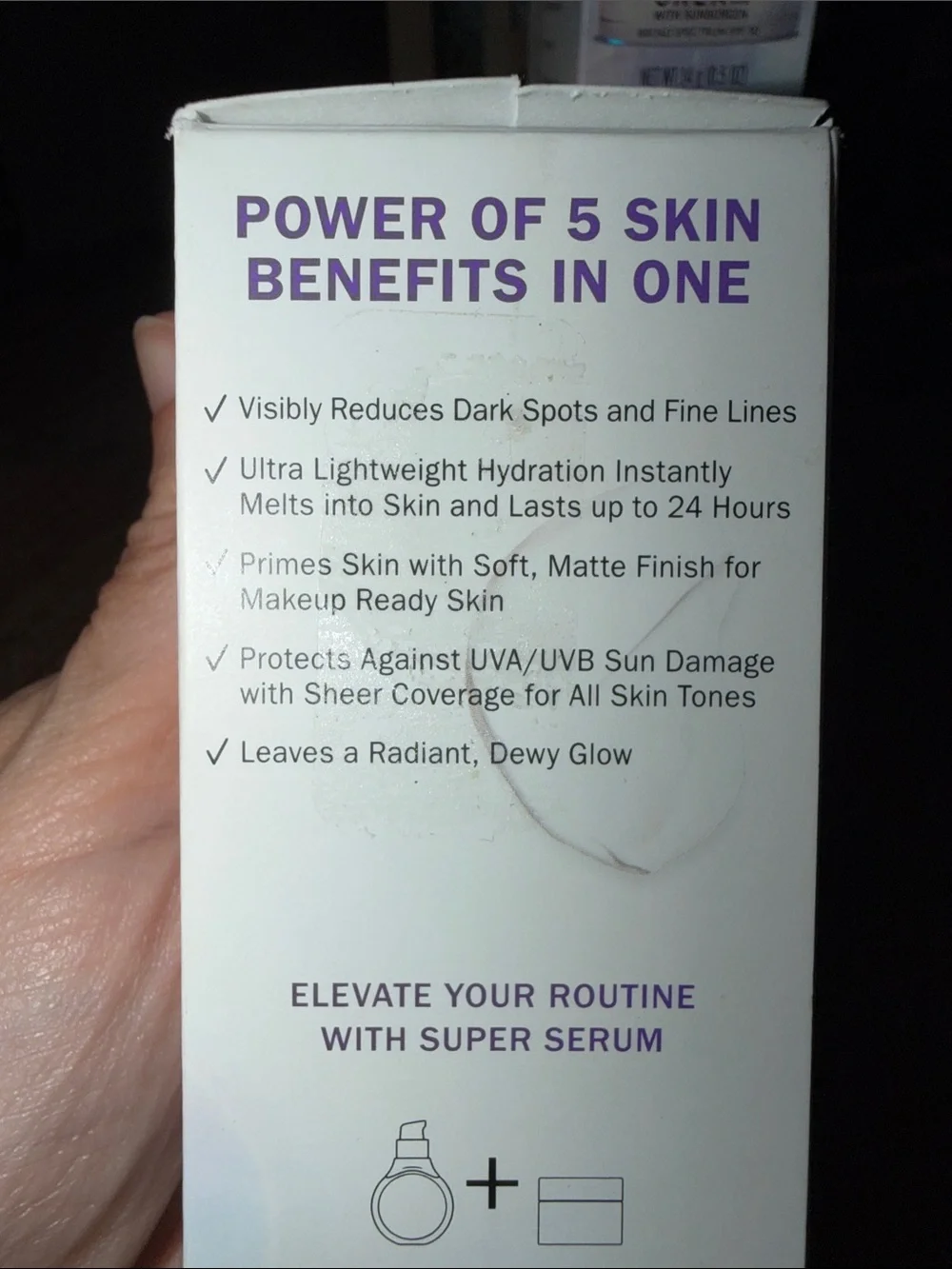 Skincare Bundle- Olay Super Cream & Timeless Matrixyl Serum FULL FACE CARE RV$67